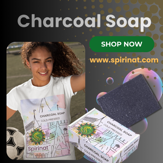Charcoal Organic Soap Handmade Charcoal Fusion Soap
