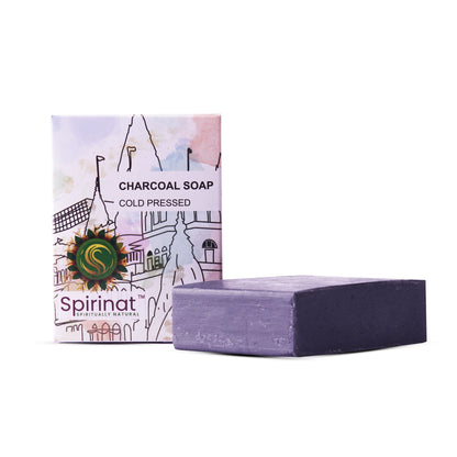 Spirinat Charcoal Soap(Pack of 2)